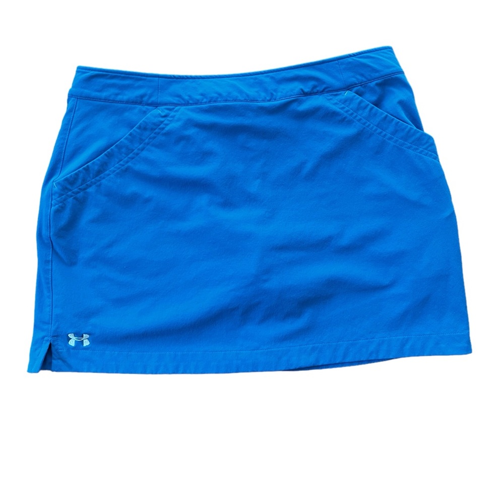 Under armour blue golf skort size 6